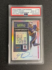 2020 GABRIEL DAVIS CONTENDERS ROOKIE CHAMPIONSHIP TICKET AUTO  /22 - PSA 10