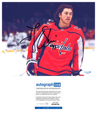 TJ Oshie 'Washington Capitals' Signed 8x10 Photo ACOA NHL Hockey