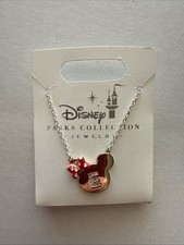 2025 Disney Necklace - Minnie Mouse Icon - Initial E