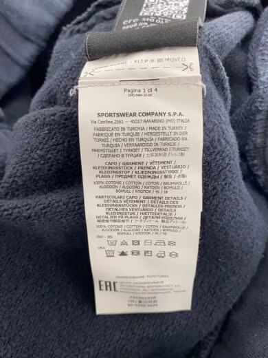 STONE ISLAND/Sweatshirt/XL/Cotton/BLK/731561520// thumbnail 5