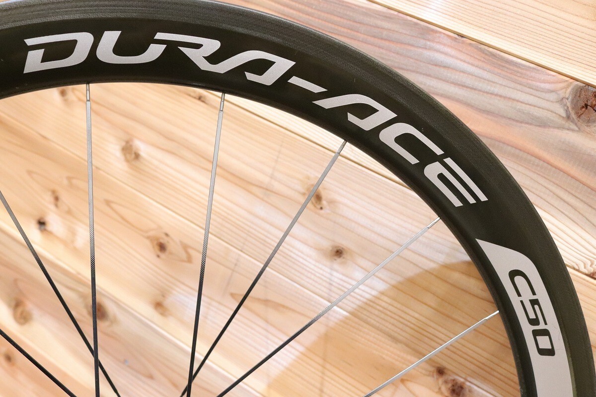 SHIMANO シマノ DURA-ACE wh9000 C50 シマノ11S SHIMANO DURA-ACE WH-9000-C50-TU 11S/12S Carbon Tubular Road