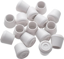 Chair Leg Tips Caps Non-Slip Rubber Leg Tips 7/8  Inner Diameter Chair Leg Floor