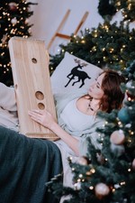 Christmas gift -Monochord lyre harp with sound of Sitar sound healing instrument
