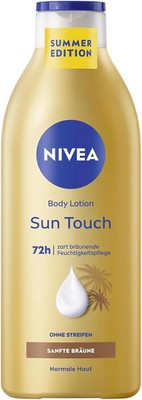 Nivea Sun Touch Body Lotion 400ml Bräunungseffekt Ginkgo Extrakt Traubenkernöl