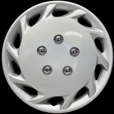 Hub Cap Wheel Cover Replica For 1997-1999 Toyota Camry 14-inch Silver 1-piece Hub Cap Wheel Cover Replica For 1997-1999 Toyota Camry 14-inch Silver 1-piece