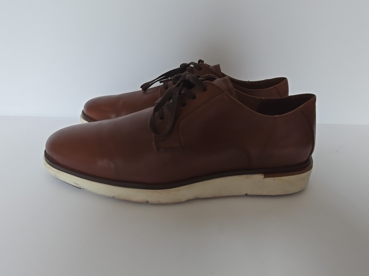 SAOLA Allen Edmonds Carson uomo pelle ibrida stringata derby 12 D peperoncino