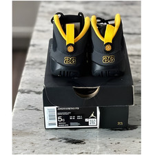Nike Air Jordan 9 Retro TD 5C Dark Charcoal University- Gold Black w/ Box
