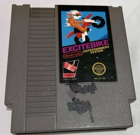 Nintendo Excitebike Racing Motorcycle Nintendo NES NTSC-U/C Authentic and Tested