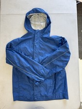 Youth REI Co-op Rain Jacket Size Large 14-16 Lightweight Outdoor Blue