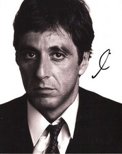 Al Pacino Signed Autographed 8x10 Serious Photo