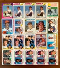 NOLAN RYAN VINTAGE BASEBALL CARD LOT (100 CARDS!)