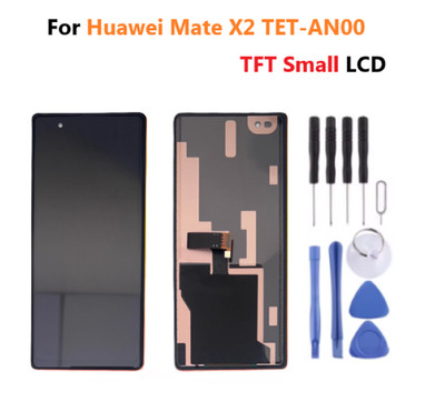 For Huawei Mate X2 TFT Cover Display Extrenal LCD Screen Touch Digitizer Black
