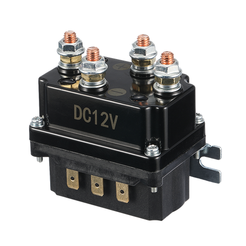 NEW 12V 250A Winch Solenoid Relay Contactor for AUT UTV 5000-7000lbs Winch USA - Foto 9 di 12