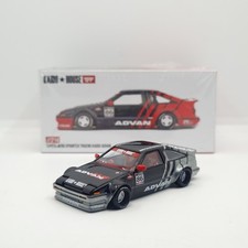 Mini GT Kaido House Toyota AE86 Sprinter Trueno Kaido Advan KHMG214 Chase Car