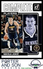 Nikola Jokic 2022-23 Donruss Complete Players #6 Denver Nuggets Basketball Card