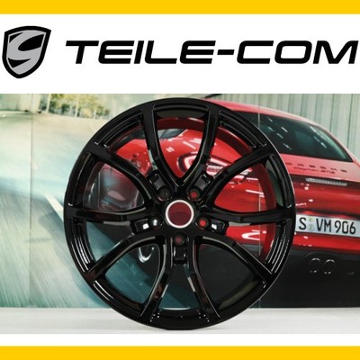 Porsche Cayenne E3/9Y0 Exclusive Design Wheel Rim 11J 21 ET49, Black, 9Y3601025BN