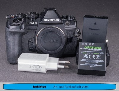 Olympus OM-D E-M1 Mark II Schwarz Guter Zustand 5.300 Auslösungen