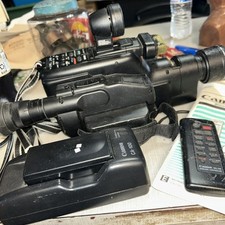 Vintage Canon Canovision 8 E250 Video Camcorder Manual,Remote,Charger Untested