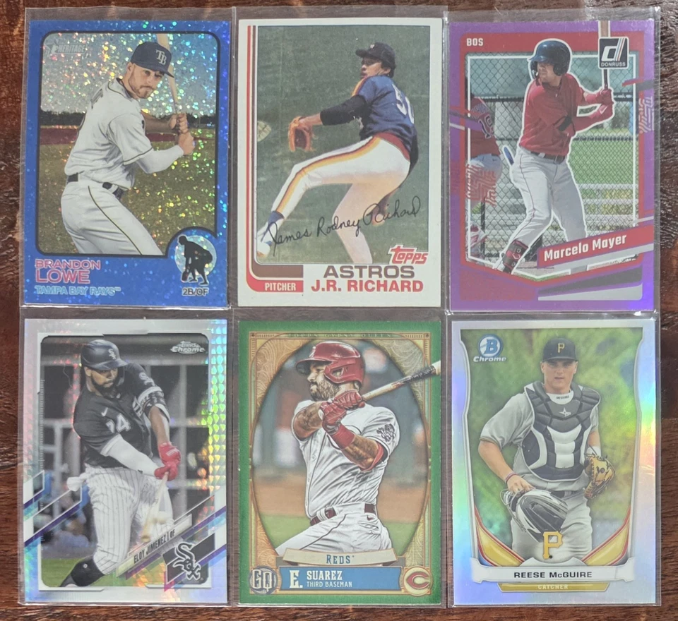 Enorme lote de 80 tarjetas de béisbol automáticas, Prizm, insertos, refractor - Goldshmidt Fried Foto 3 de 4