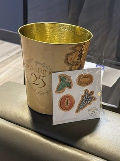 The Lord Of The Rings 25th Anniversary Popcorn Bucket With Magnets New From AMC