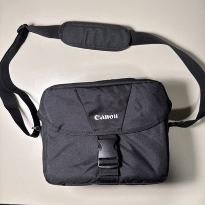 Canon Camera 200ES EOS Black Padded Shoulder Bag VG Condition Clean