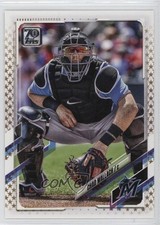 2021 Topps Wal-Mart Gold Stars Chad Wallach #593 0h1