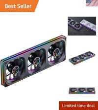 PC Case Fan 120mm ARGB Infinity Mirror Silent PWM LED Fan for Gaming PC