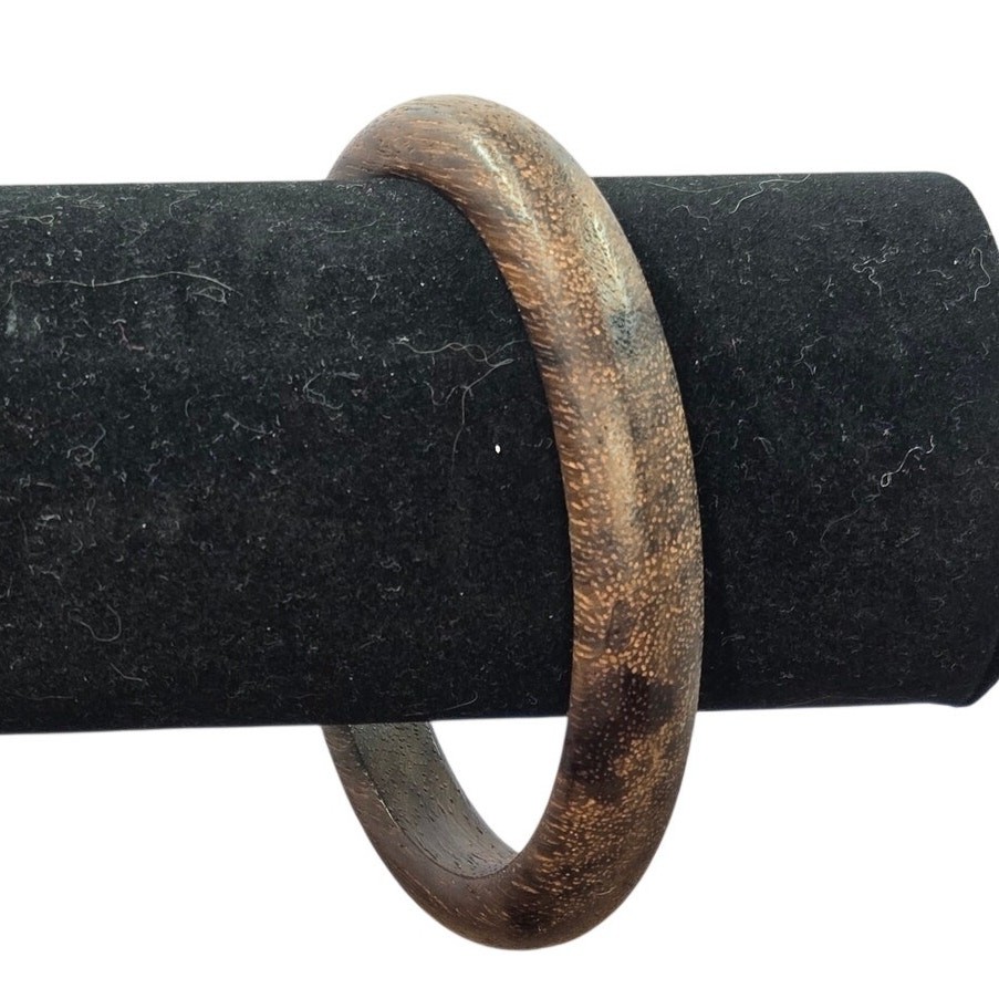Vintage Solid Wood Bangle - image 2
