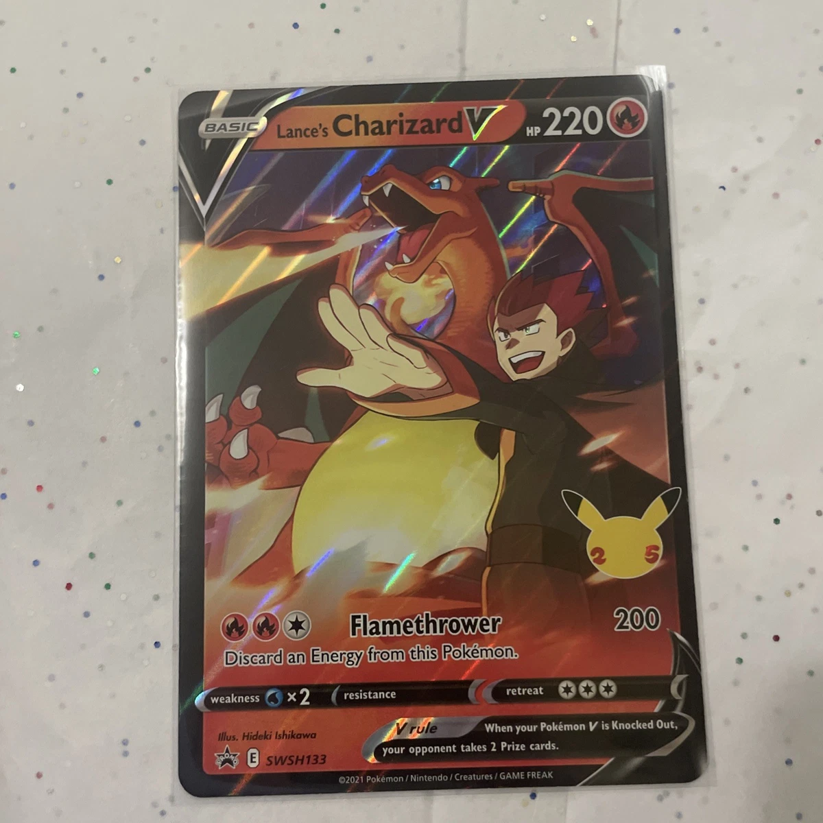 サリー（感謝）/4 Lance's Charizard V SWSH133 Jumbo Cards for sale | eBay