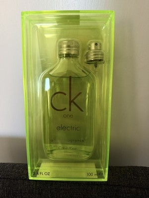 Calvin Klein One Electric Eau de Toilette Spray 100ml  Vintage Neu und Ovp