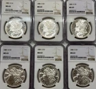 1881 S $1 MORGAN DOLLAR  NGC MS 63