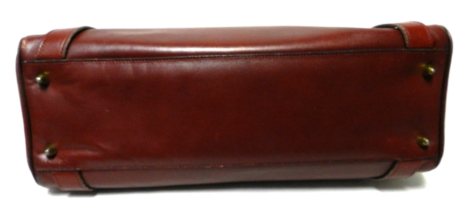 Etienne Aigner Vintage Leather shoulder tote bag purse Large front back pocket - Image 4 of 4