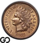 1868 Indian Head Cent Penny RB Solid Gem BU++