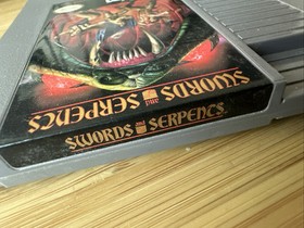 Swords and Serpents (Nintendo NES, 1990) Genuine OEM Authentic