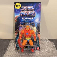 MotU Origins Cartoon Collection Beast Man Mint On Unpunched Card Great Condition
