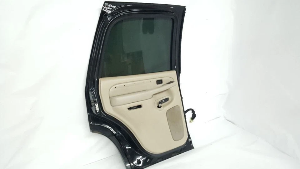 Puerta trasera izquierda negra 8555 OEM 2002 2003 2004 2005 2006 Cadillac Escalade Foto 4 de 4
