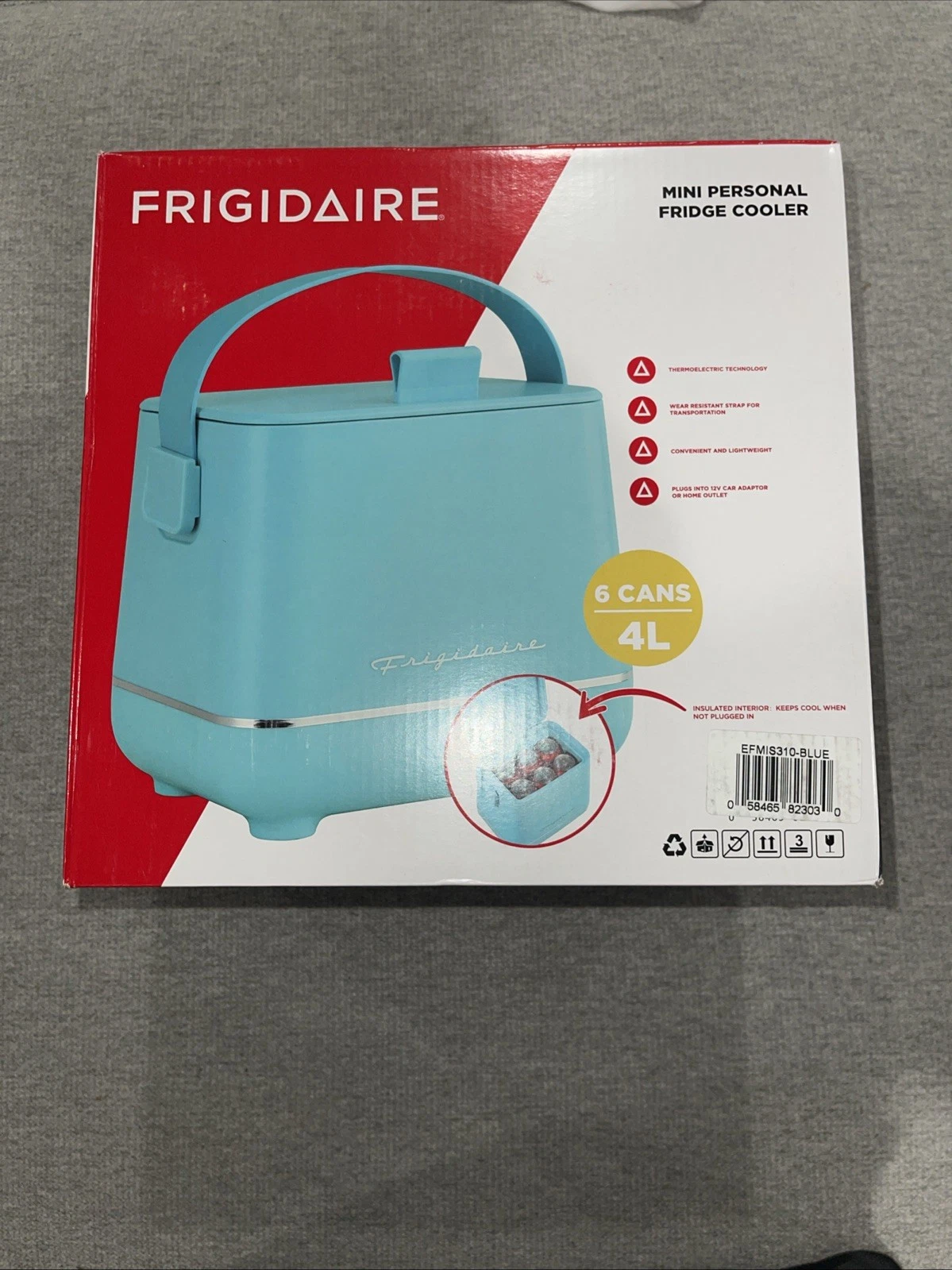 Frigidaire EFMIS310 Portable Mini Fridge Cooler, Blue
Opens in a new window or tab