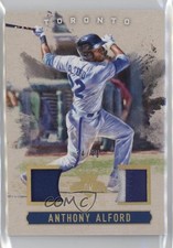 2017 Panini Diamond Kings DK Materials Holo Gold 34/49 Anthony Alford 0c9g