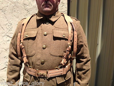 Canadian 1899 Oliver Pattern Leather Yoke and Cape Brace