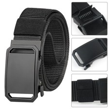 Men Casual Military Tactical Army Adjustable Quick Release Belts Pants Waistband