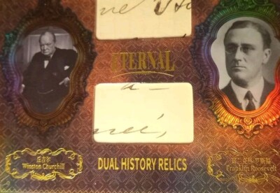 Winston Churchill Franklin Roosevelt Relic Eternal Cuts