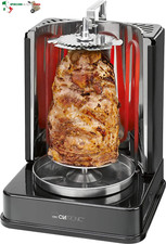 DVG 3686 griglia elettrica per kebab, multi-grill verticale 3in1 per kebab/pollo
