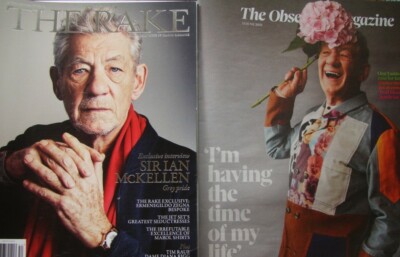  Ian McKellen The Rake 52 + Observer Magazine June 2021 New