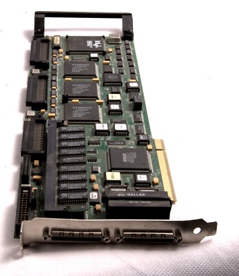 SCSI controller FSC S26361-D948-V1, with memory, 2x68pin ext, 3x68pin int