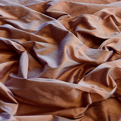 Misty Lilac Iridescent Dupioni, 100% Silk Fabric, 44'' Wide, By The Yard (S-137)