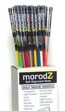 Golf Alignment Sticks by "morodZ", Pack Of 2, 44" Length