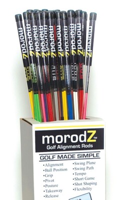 Golf Alignment Sticks by ''morodZ'', Pack Of 2, 44'' Length