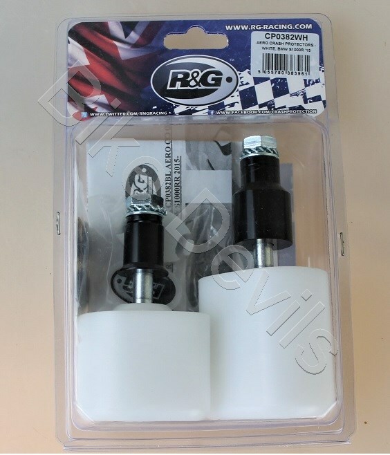 R&G Motorcycle Crash Protectors - Black - Image 4