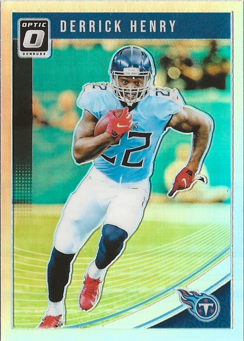 2018 Panini Donruss Optic Derrick Henry Silver Prizm SP