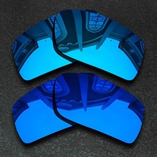US Blue Deep Blue Polarized Replacement Lenses For-Oakley Gascan